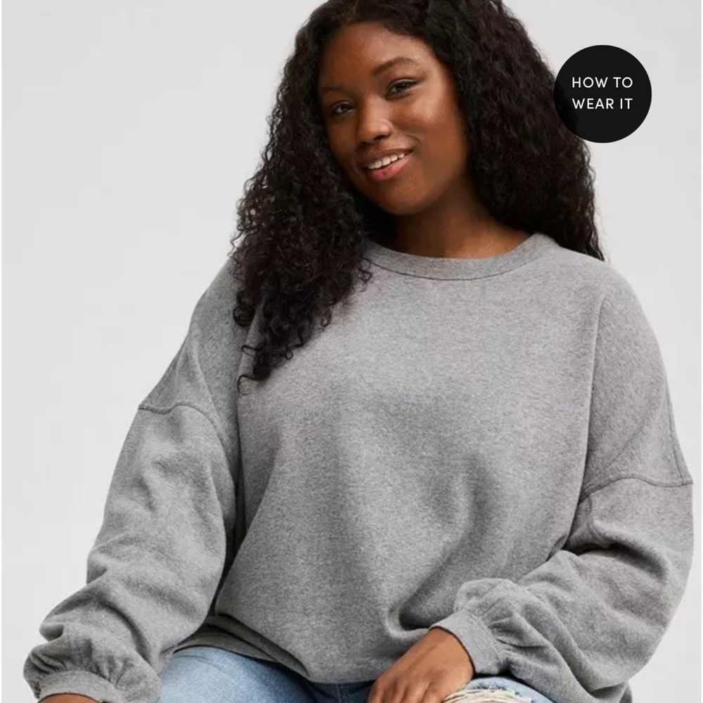 Oversized Tunic Sweatshirt